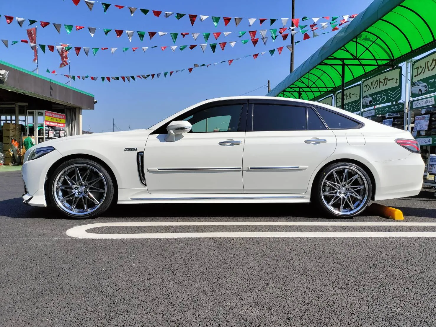 Work Schwert SG1 on Toyota Crown S220, photo 2