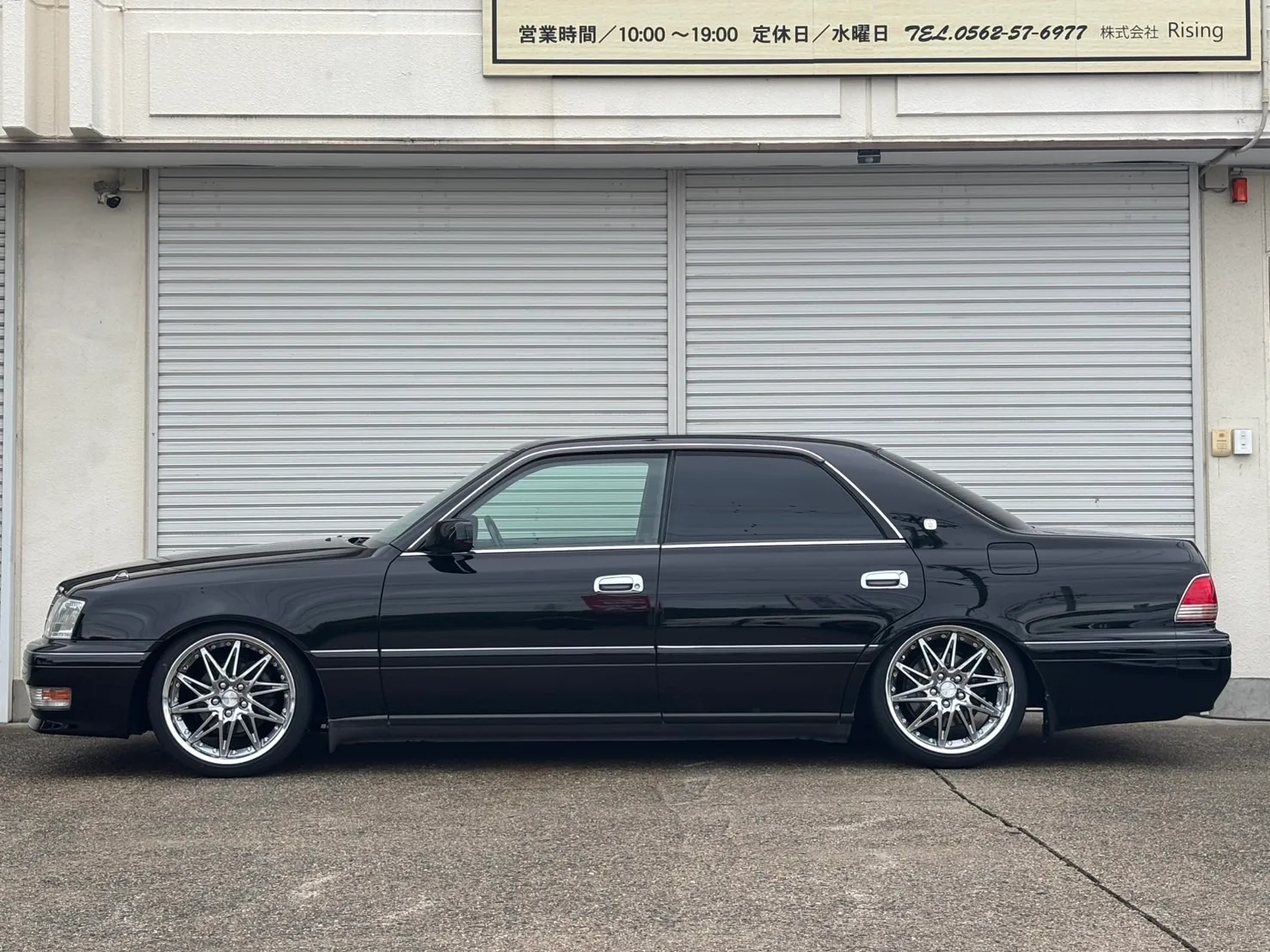 Work Schwert SG1 on Toyota Crown S220, photo 5