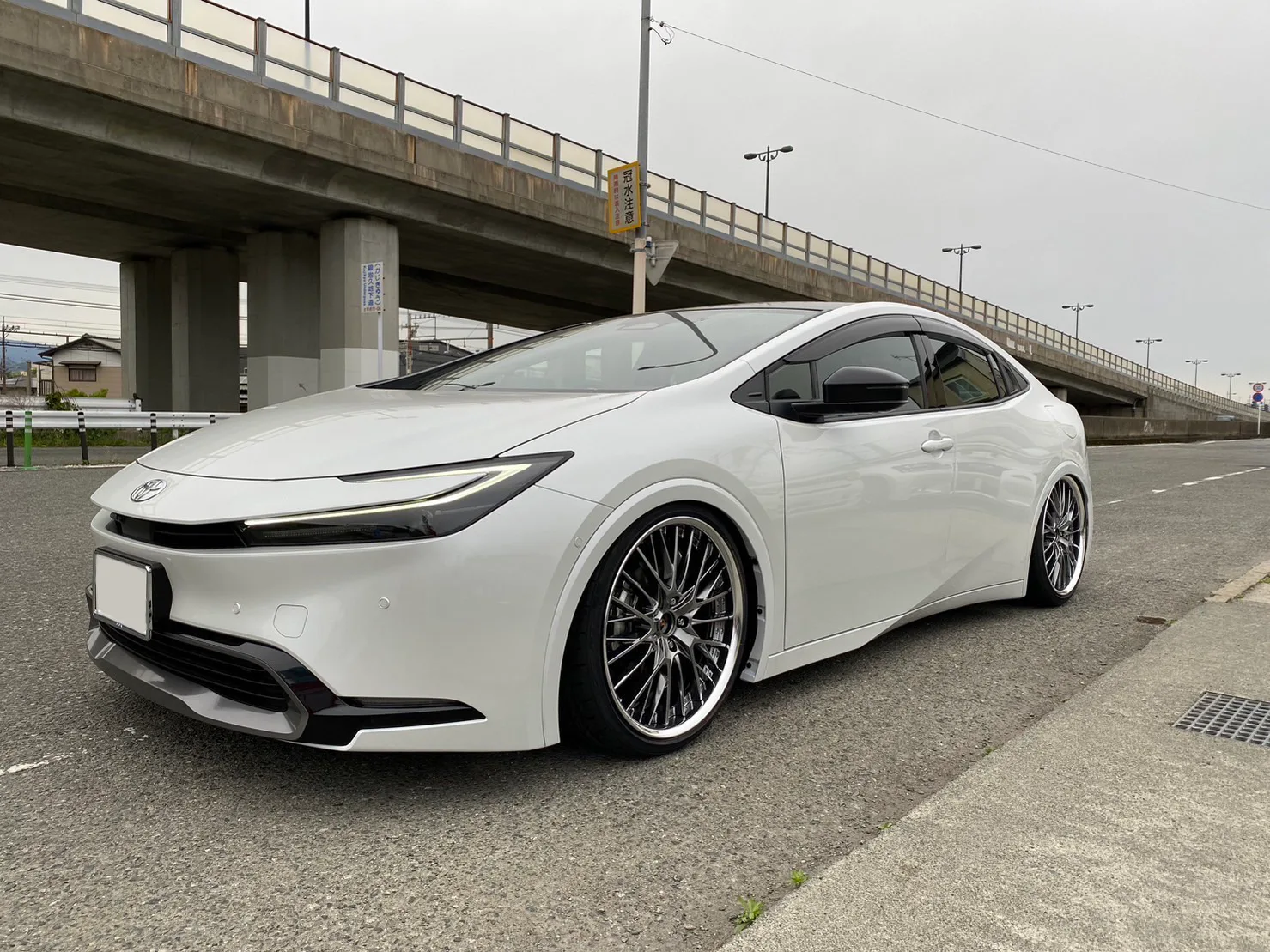 Work Schwert SG2 on Toyota Prius XW50, photo 6