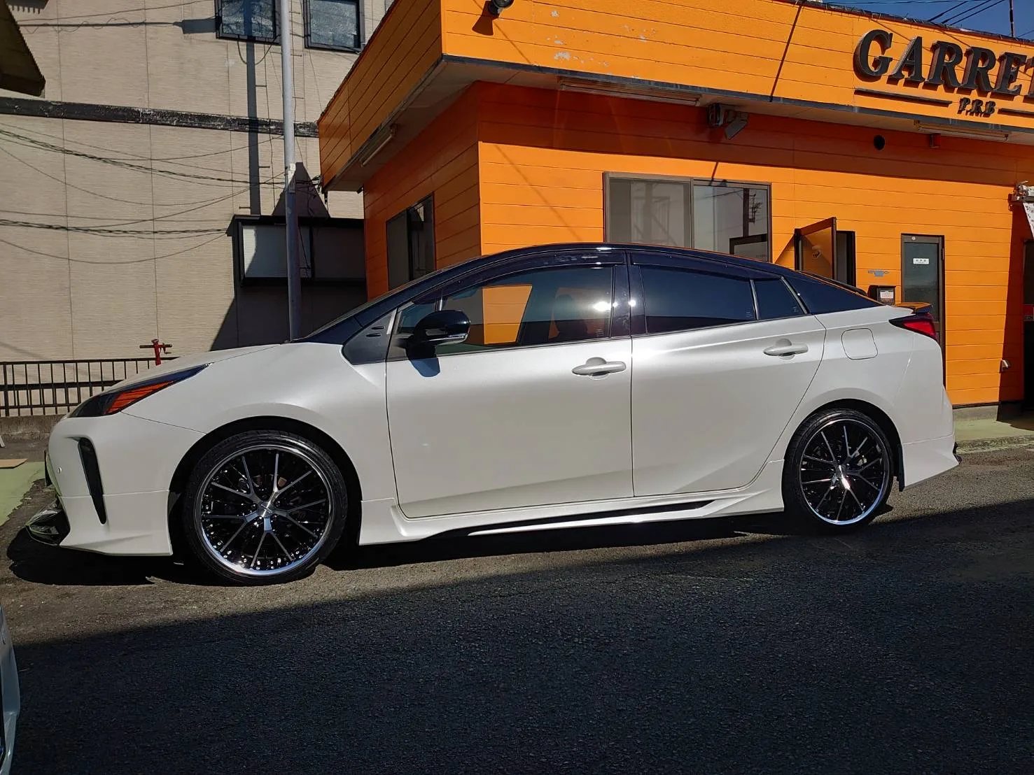 Work Schwert SG2 on Toyota Prius XW50, photo 2
