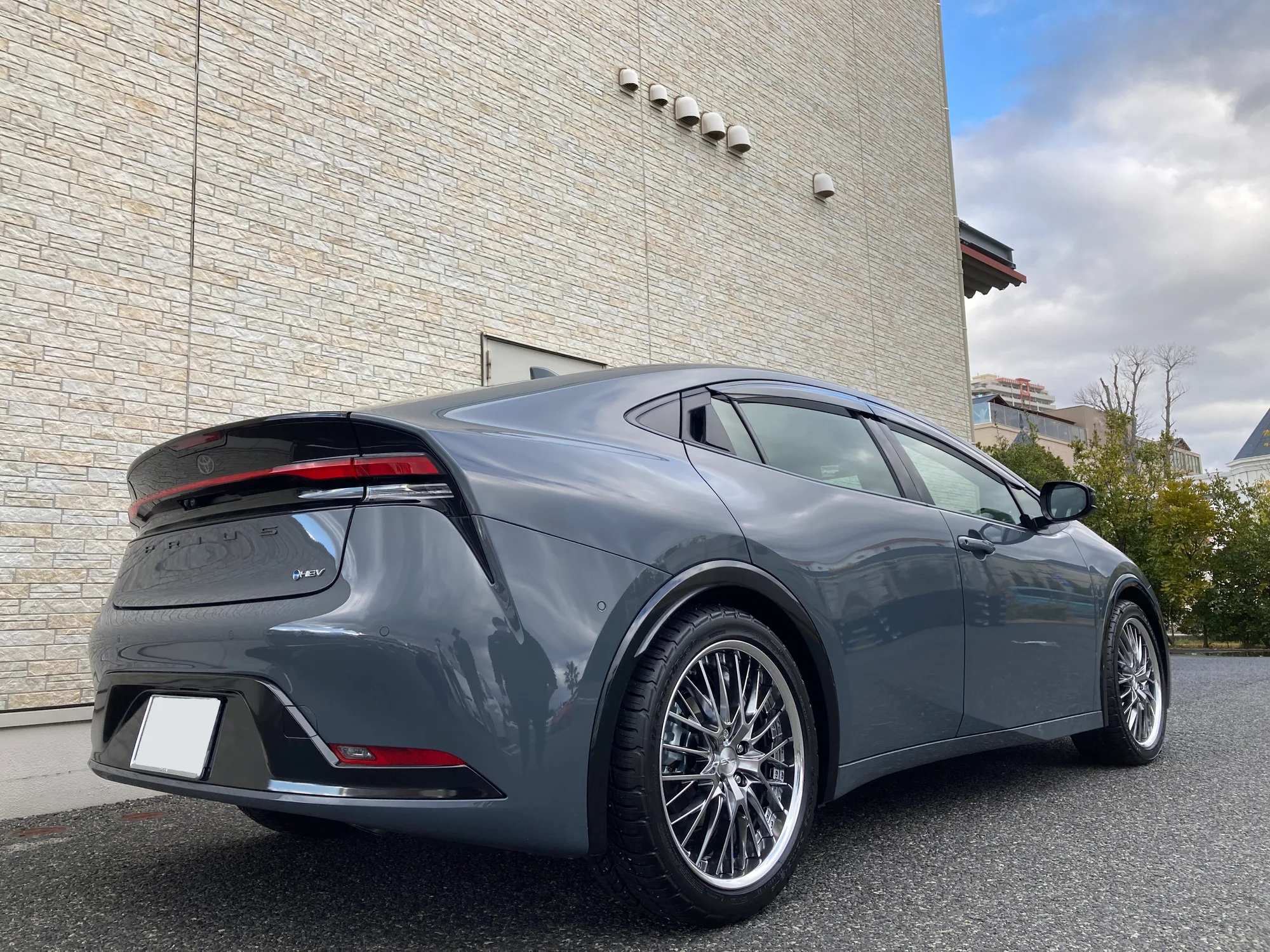 Work Schwert SG2 on Toyota Prius XW50, photo 4