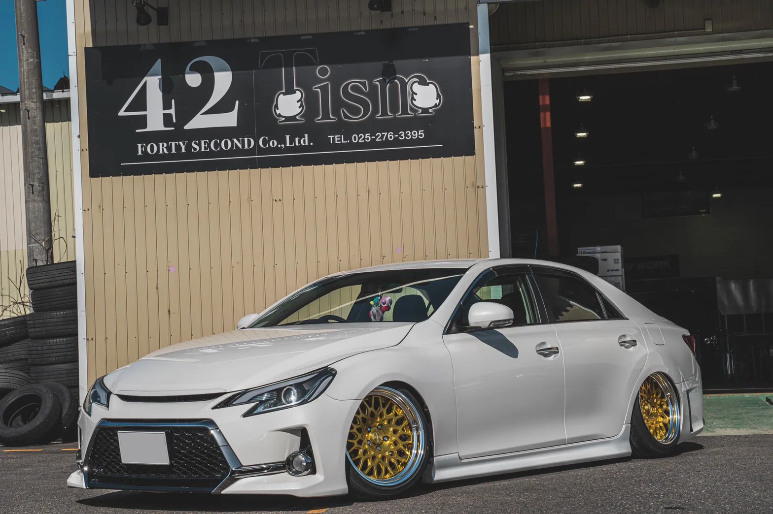 Work Seeker CX on Toyota Mark X X130