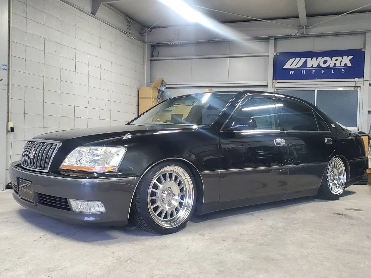Work Seeker FD on Toyota Crown Majesta S170
