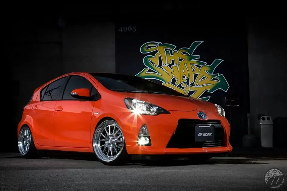 Work Seeker FX on Toyota Aqua NHP10