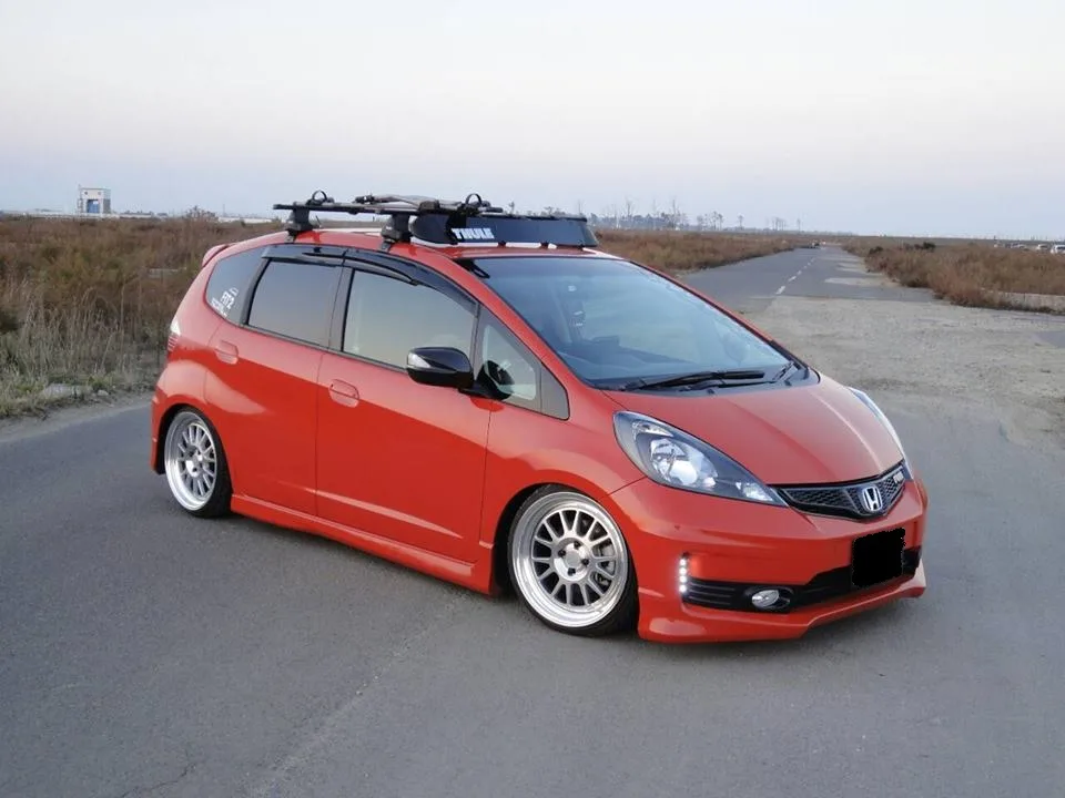 Work Seeker FX on Honda Fit 2nd gen (GE)