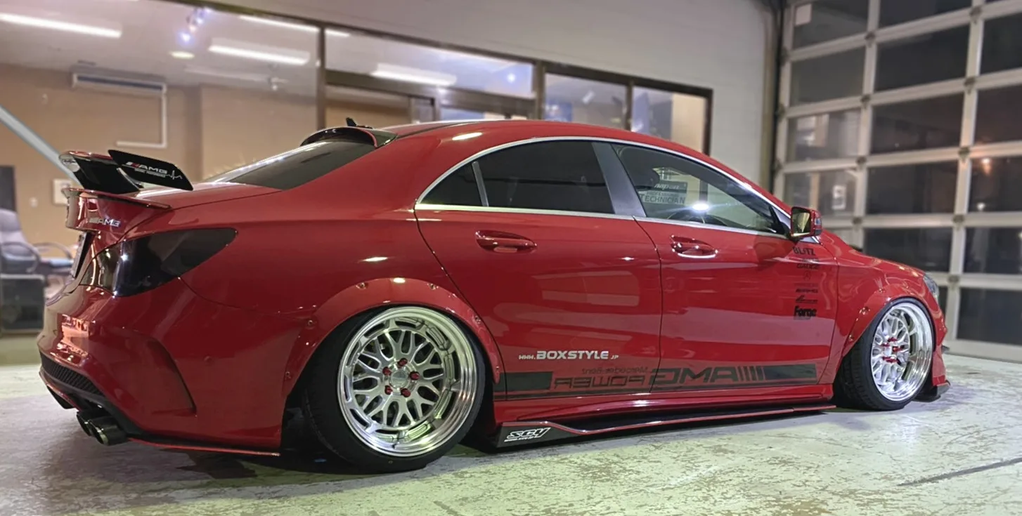 Work Seeker MX on Mercedes-Benz CLA C117.1