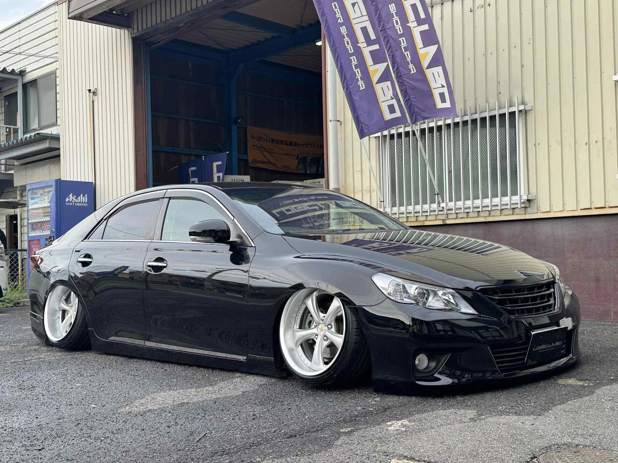 Work VS KF# on Toyota Mark X X130, photo 2