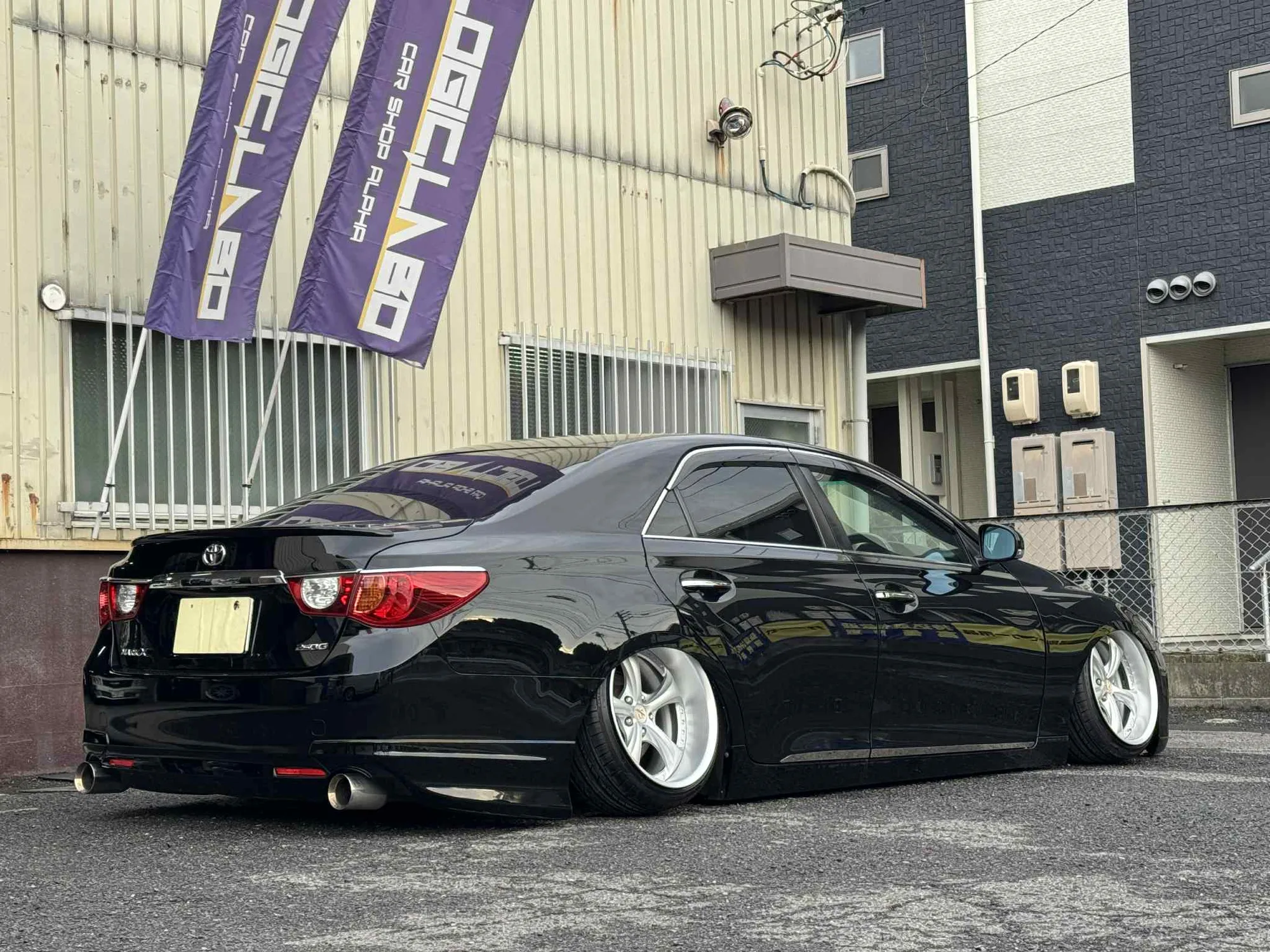 Work VS KF# on Toyota Mark X X130