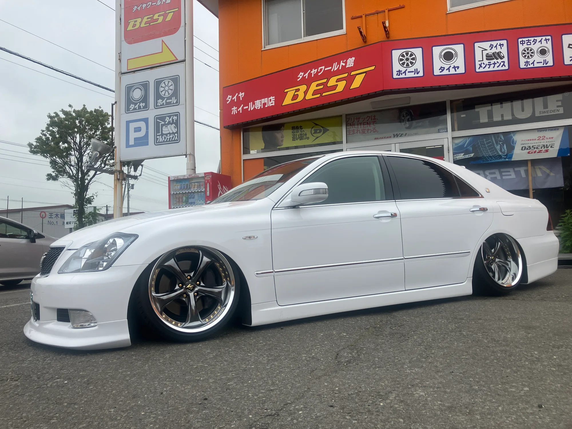 Work VS KF# on Toyota Crown S180, photo 2