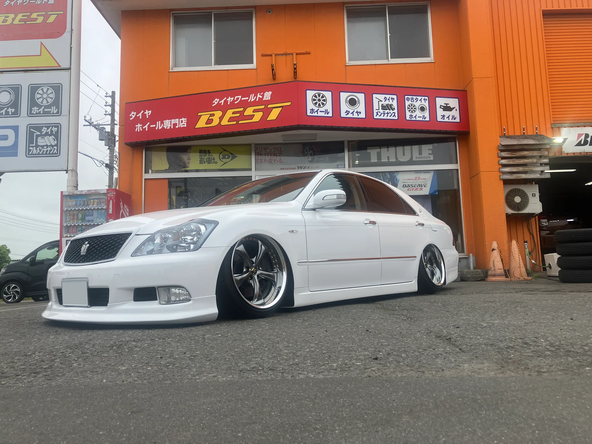 Work VS KF# on Toyota Crown S180, photo 3