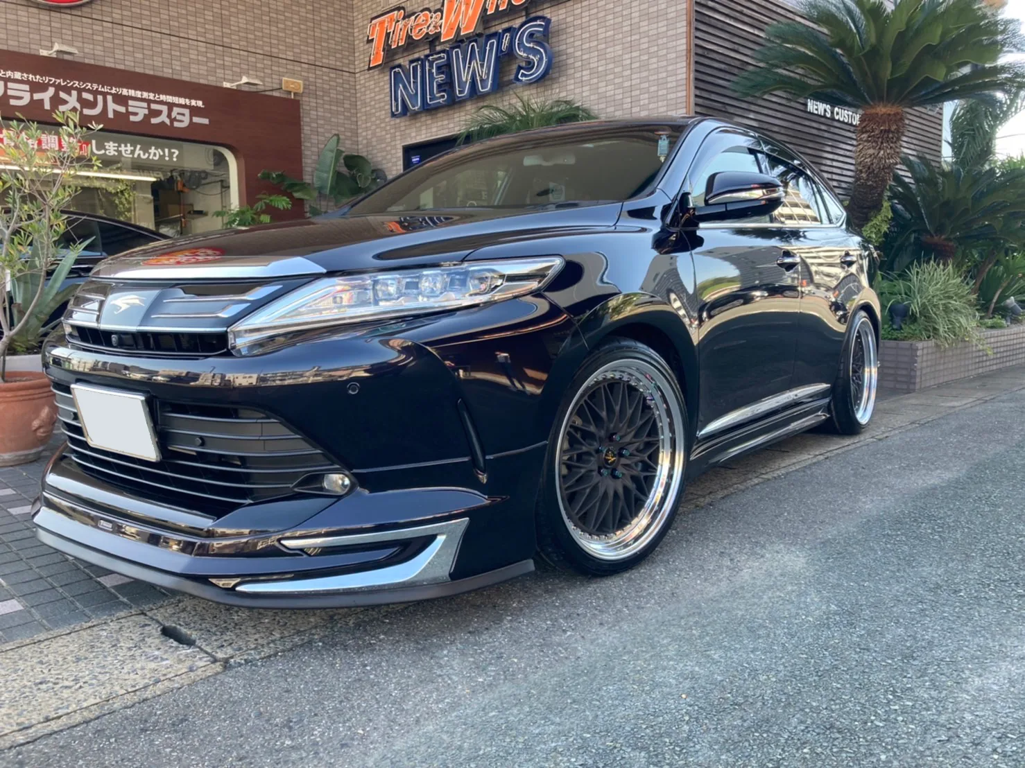 Work VS XV on Toyota Harrier XU60