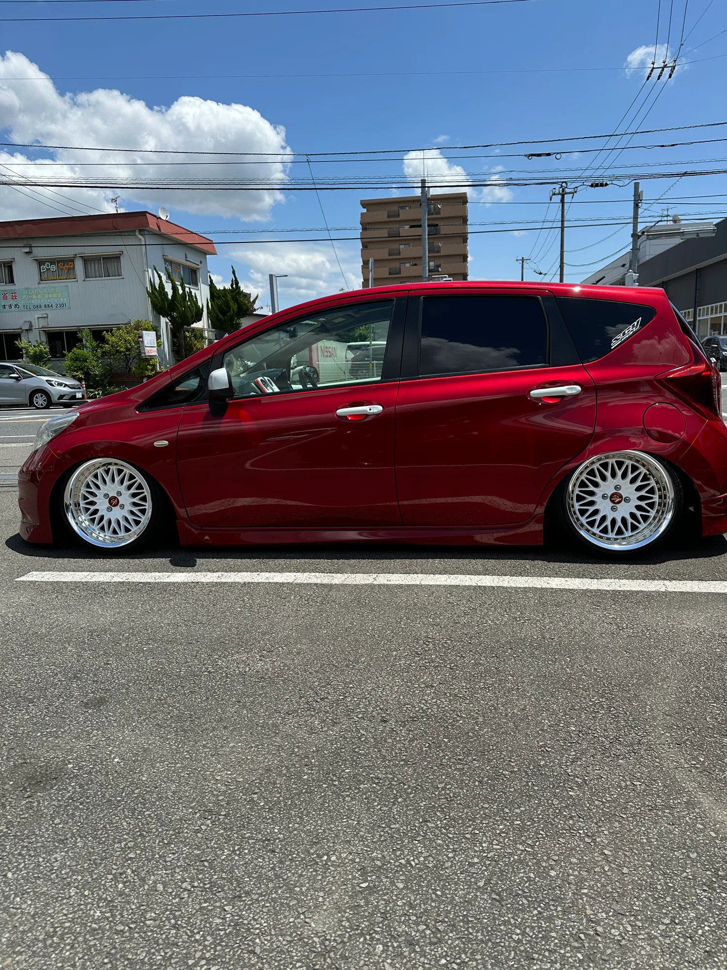 Work VS XV on Nissan Note E12, photo 2