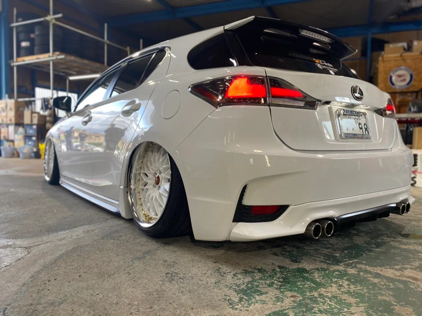 Work VS XV on Lexus CT 200h (2011-2022)