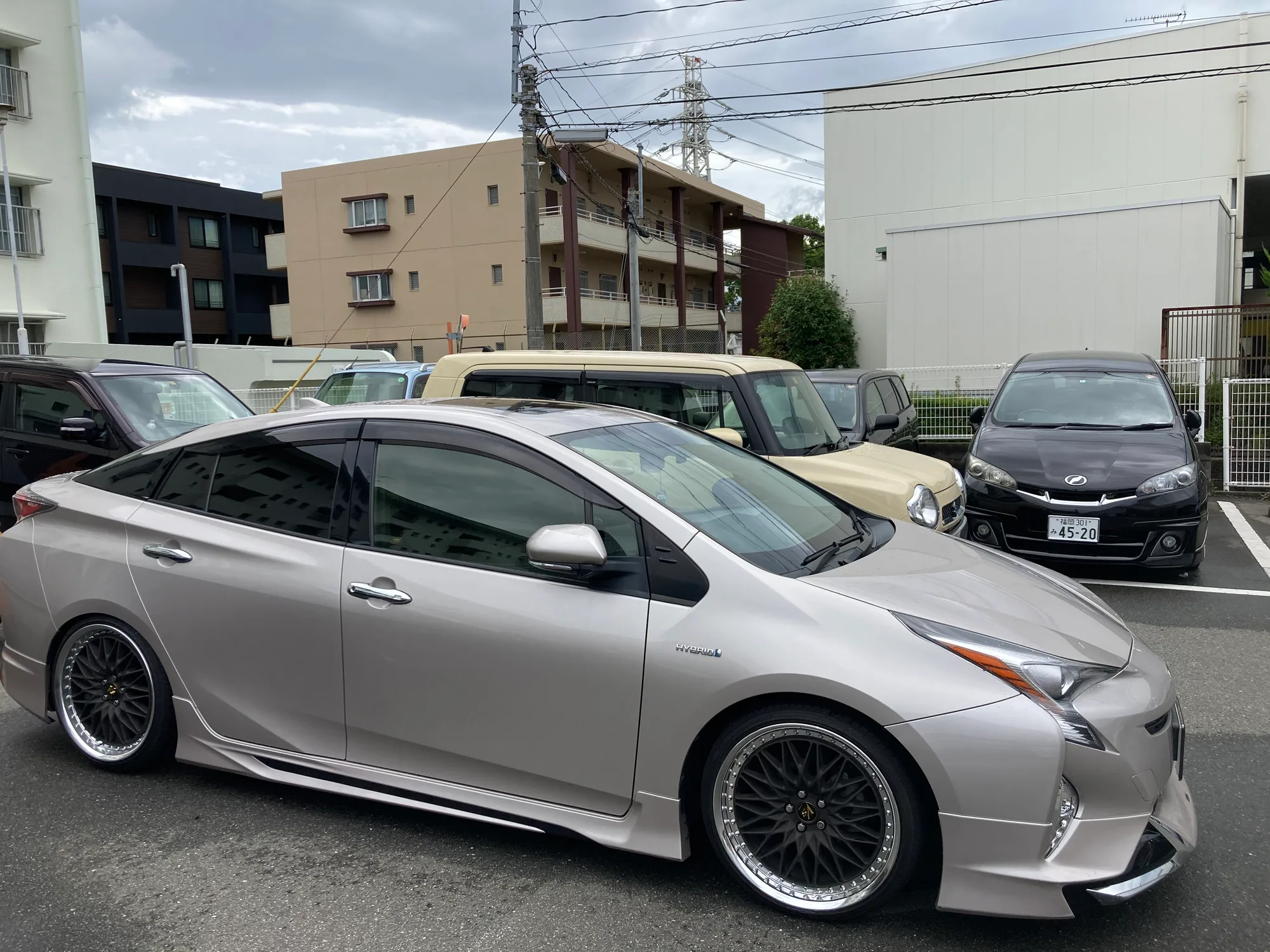 Work VS XV on Toyota Prius XW50, photo 3