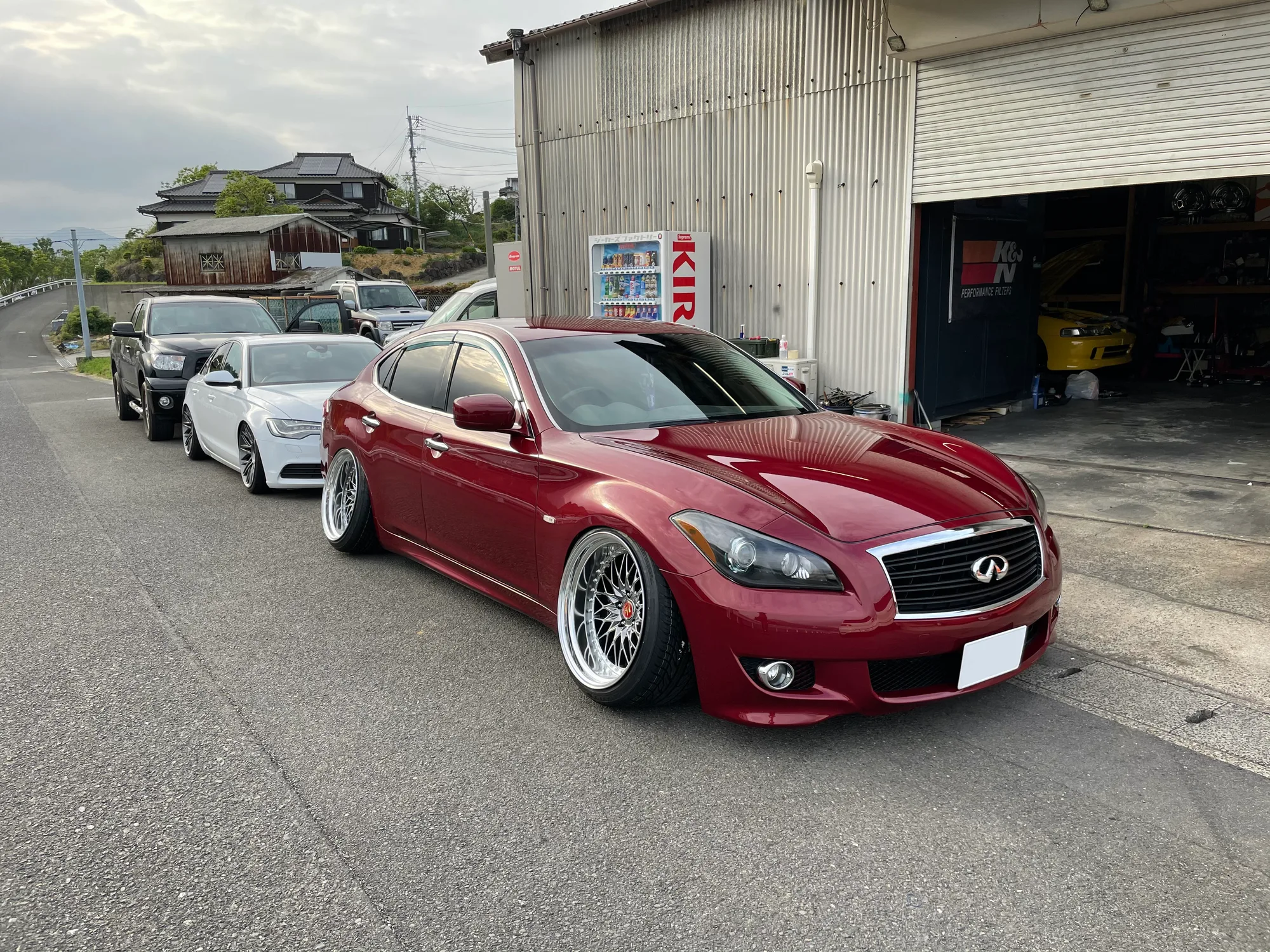Work VS XV on Nissan Skyline V36, photo 4