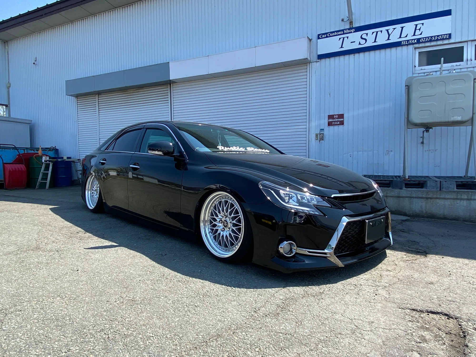 Work VS XV on Toyota Mark X X130, photo 7