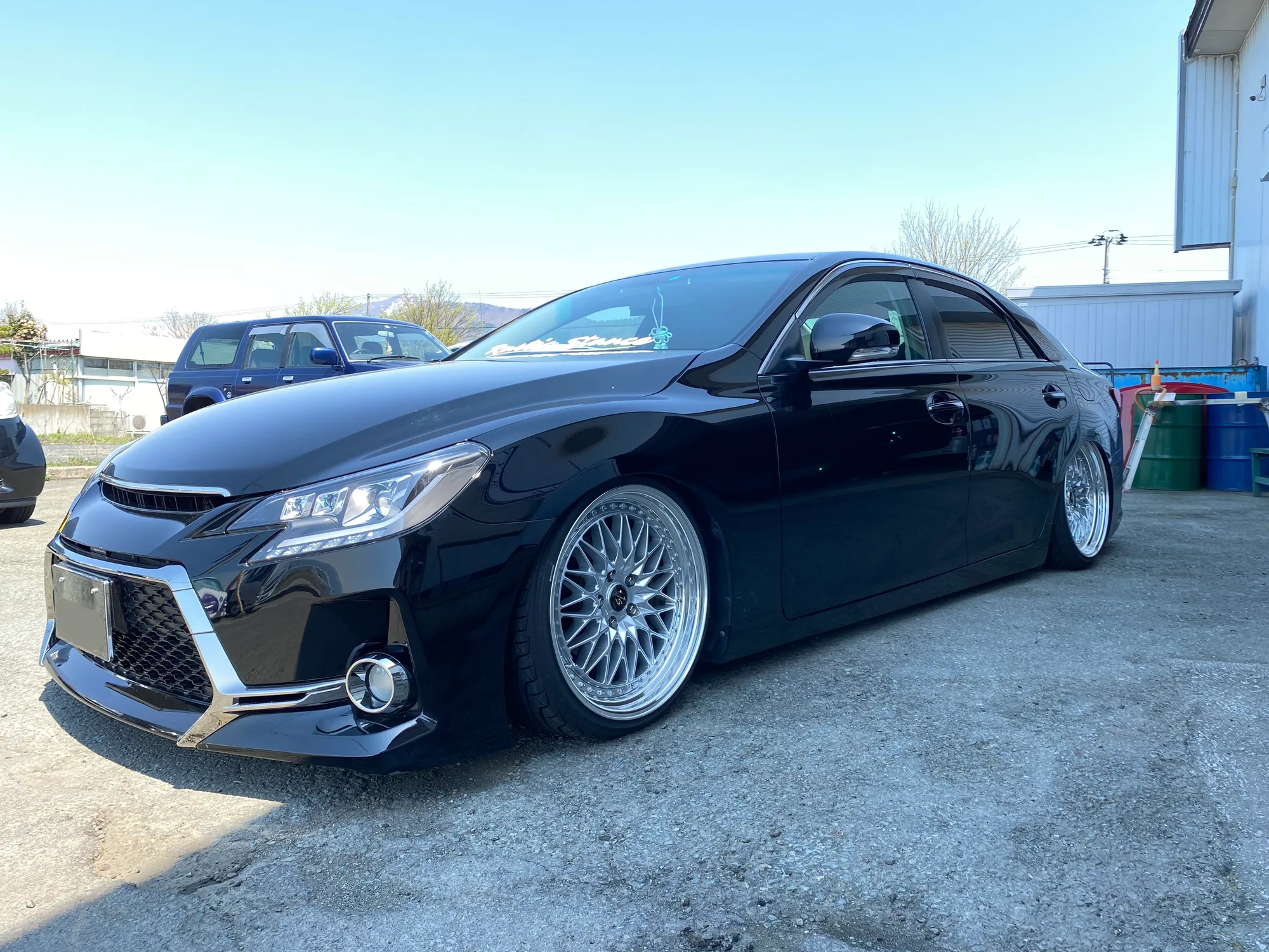 Work VS XV on Toyota Mark X X130, photo 2