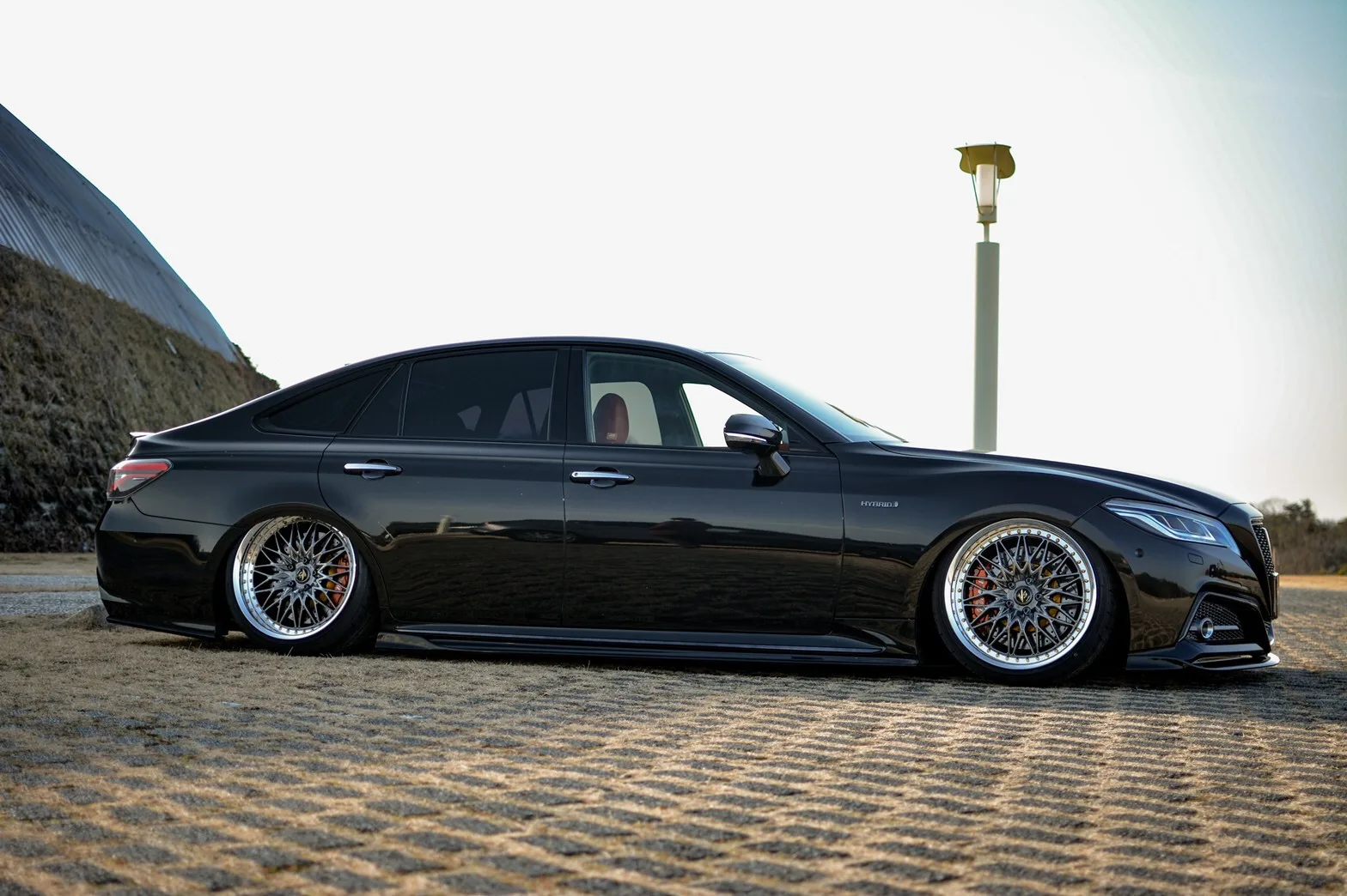Work VS XV on Toyota Crown S220