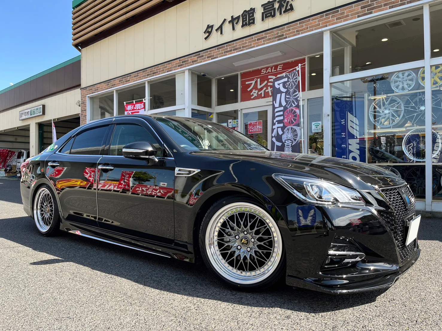 Work VS XV on Toyota Crown S210, photo 7