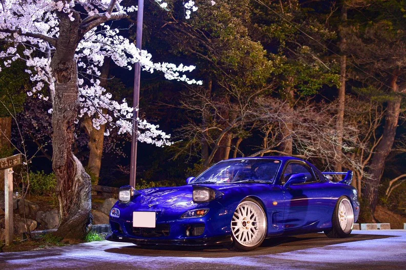 Work VS XX on Mazda RX-7 FD.1