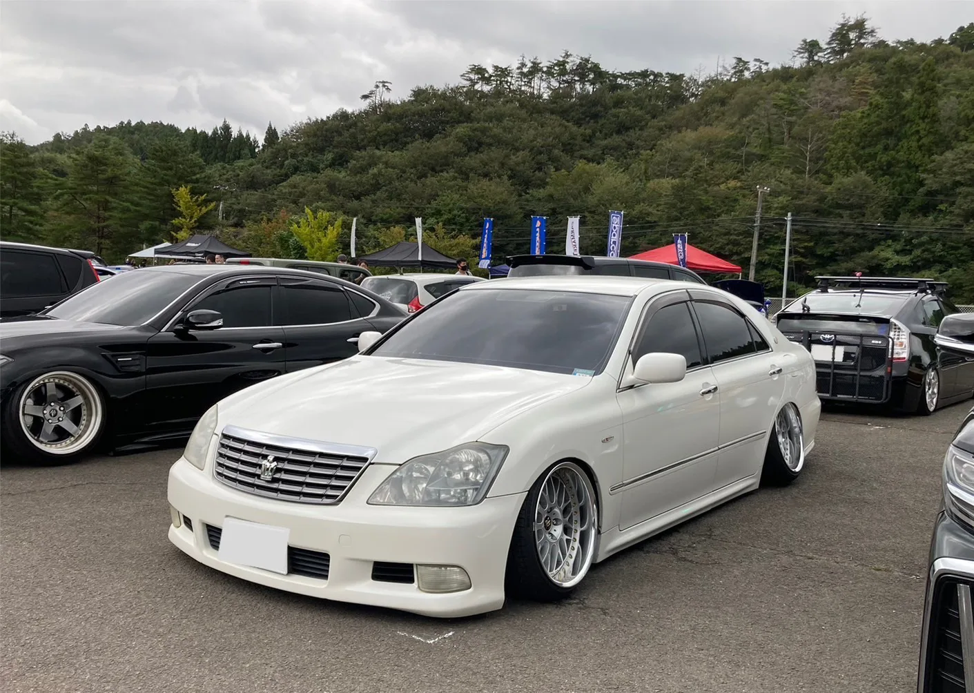 Work VS XX on Toyota Crown S180