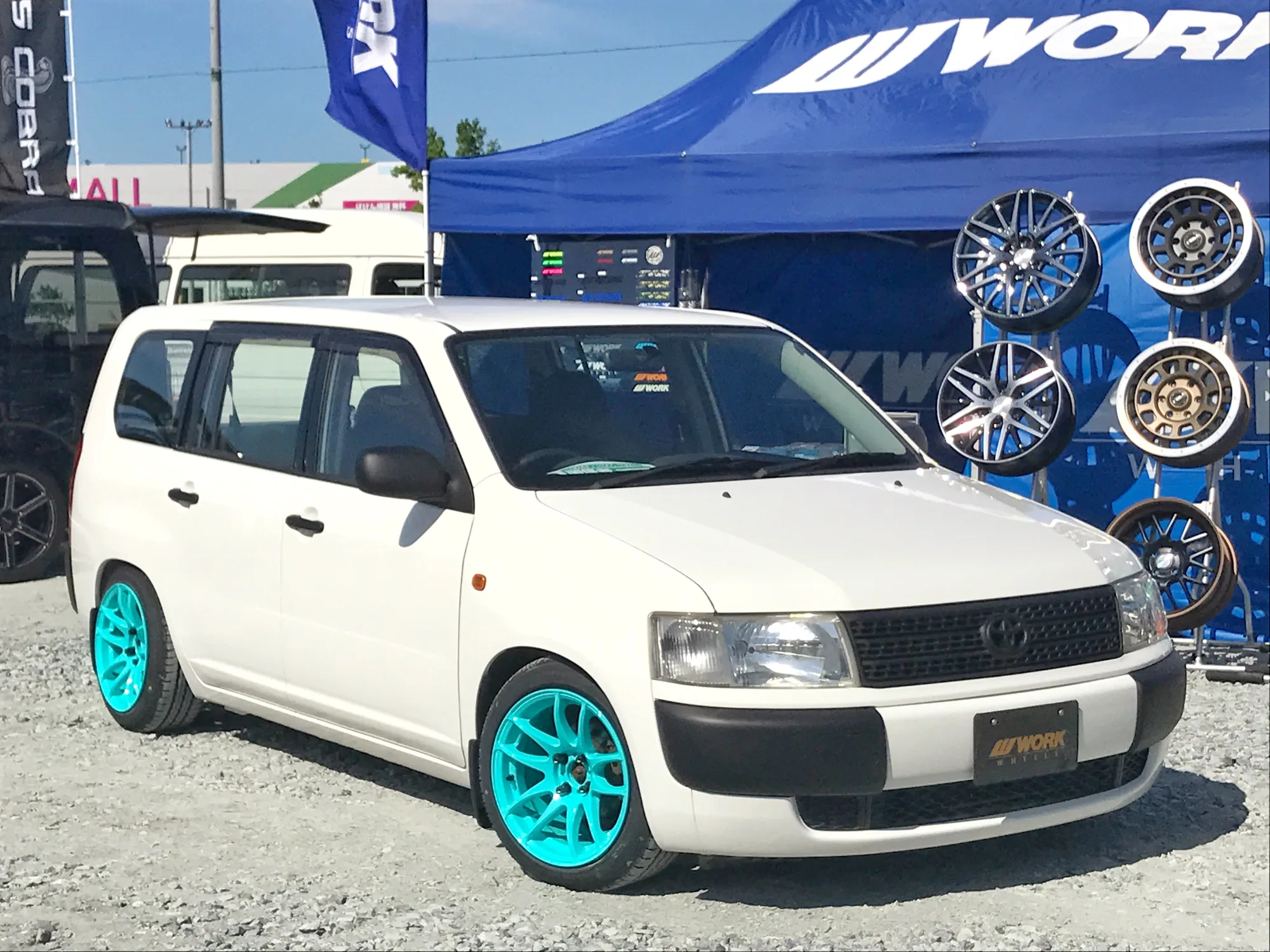 WORKEMOTION CR Kiwami on Toyota Succeed P50
