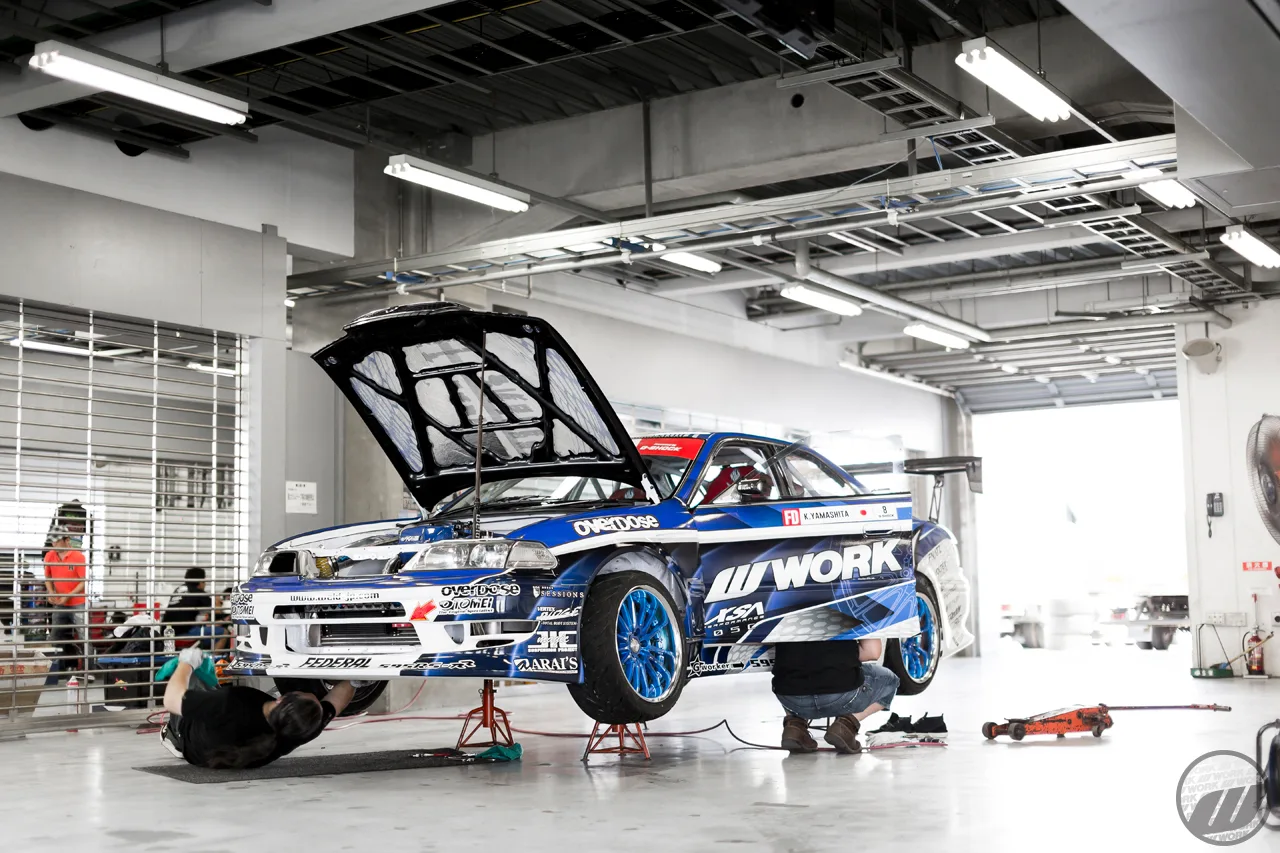 Work Xsa 05C on Toyota Mark II X100
