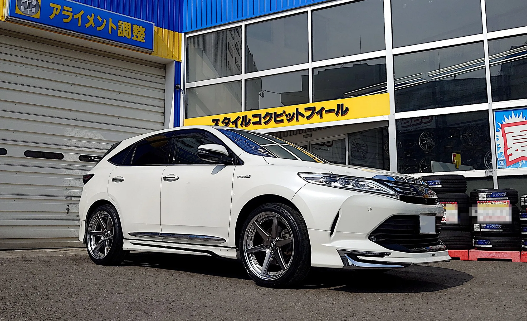 Work Zeast ST1 on Toyota Harrier XU60, photo 5