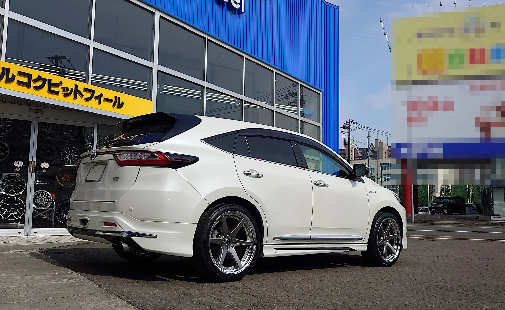 Work Zeast ST1 on Toyota Harrier XU60, photo 4