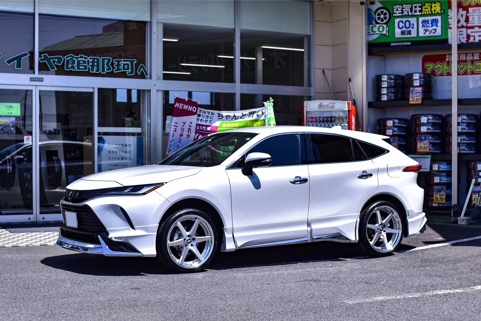 Work Zeast ST1 on Toyota Harrier XU80
