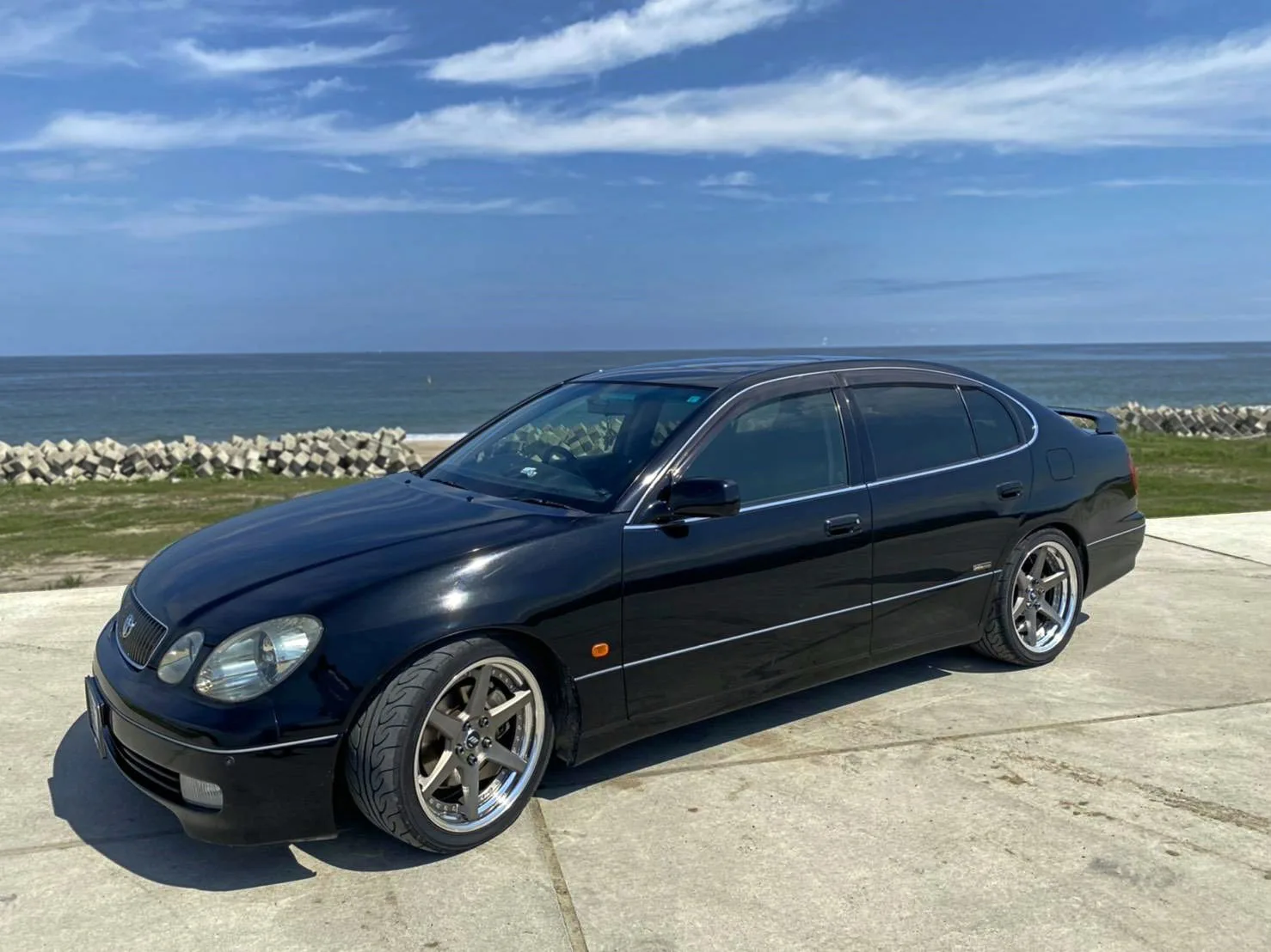 Work Zeast ST1 on Toyota Aristo S160