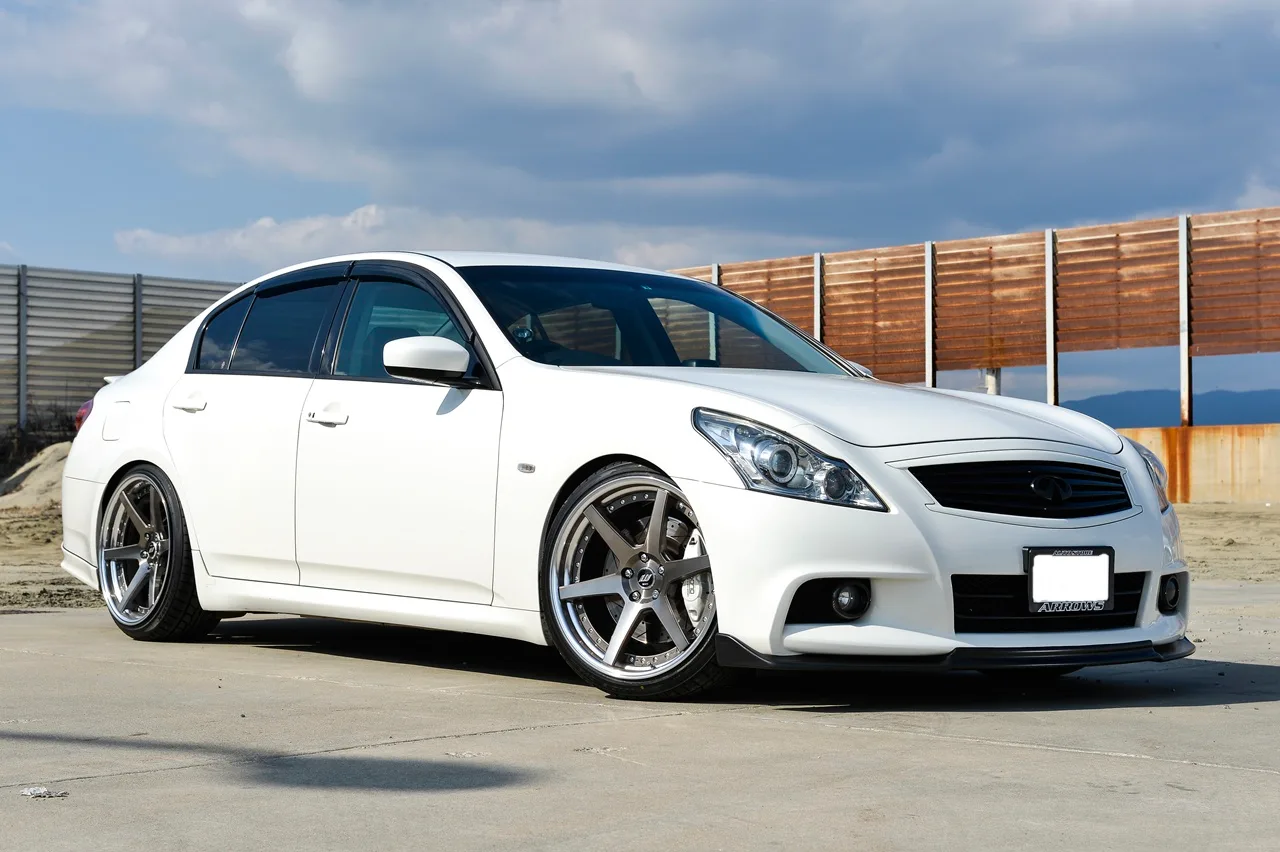 Work Zeast ST1 on Nissan Skyline V36