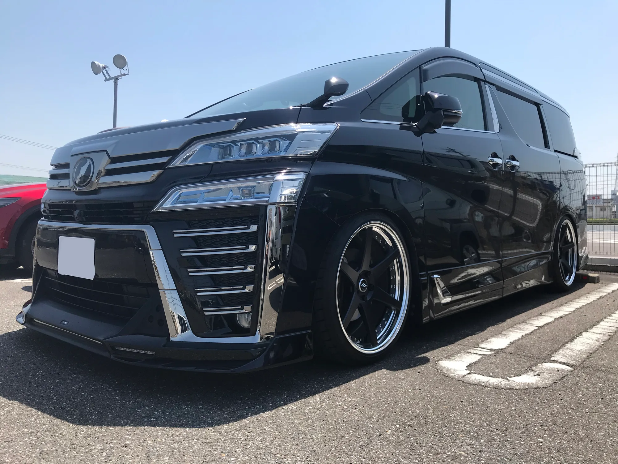 Work Zeast ST1 on Toyota Vellfire AH20, photo 9