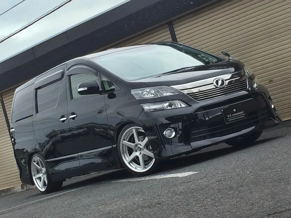Work Zeast ST1 on Toyota Vellfire AH20, photo 5