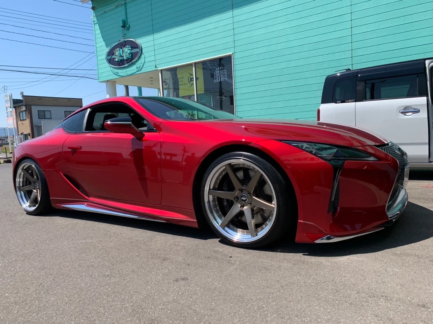Work Zeast ST1 on Lexus LC Z100