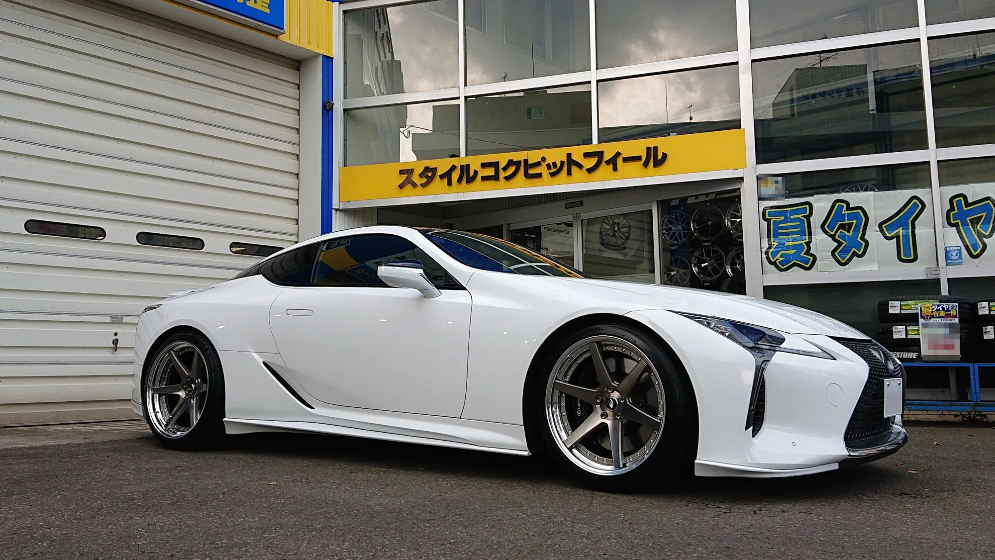 Work Zeast ST1 on Lexus LC