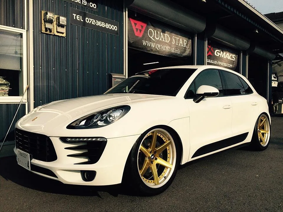 Work Zeast ST1 on Porsche Macan 95B.1