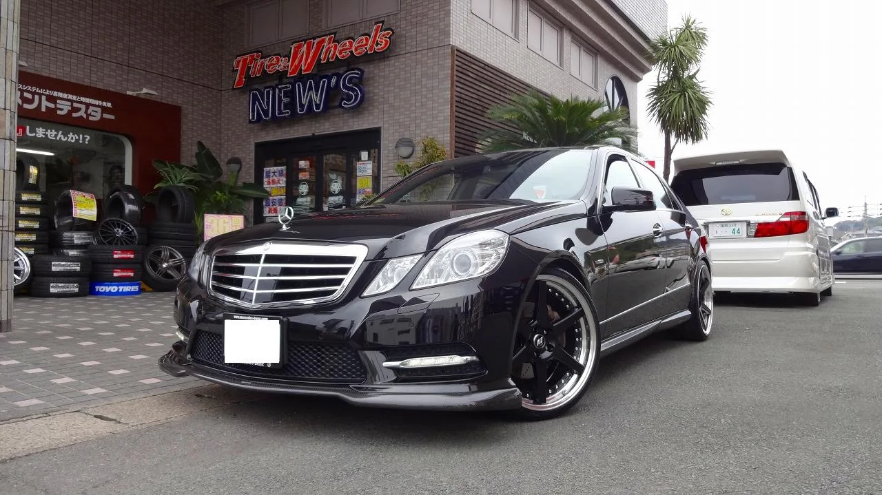 Work Zeast ST1 on Mercedes-Benz E-Class W212.1