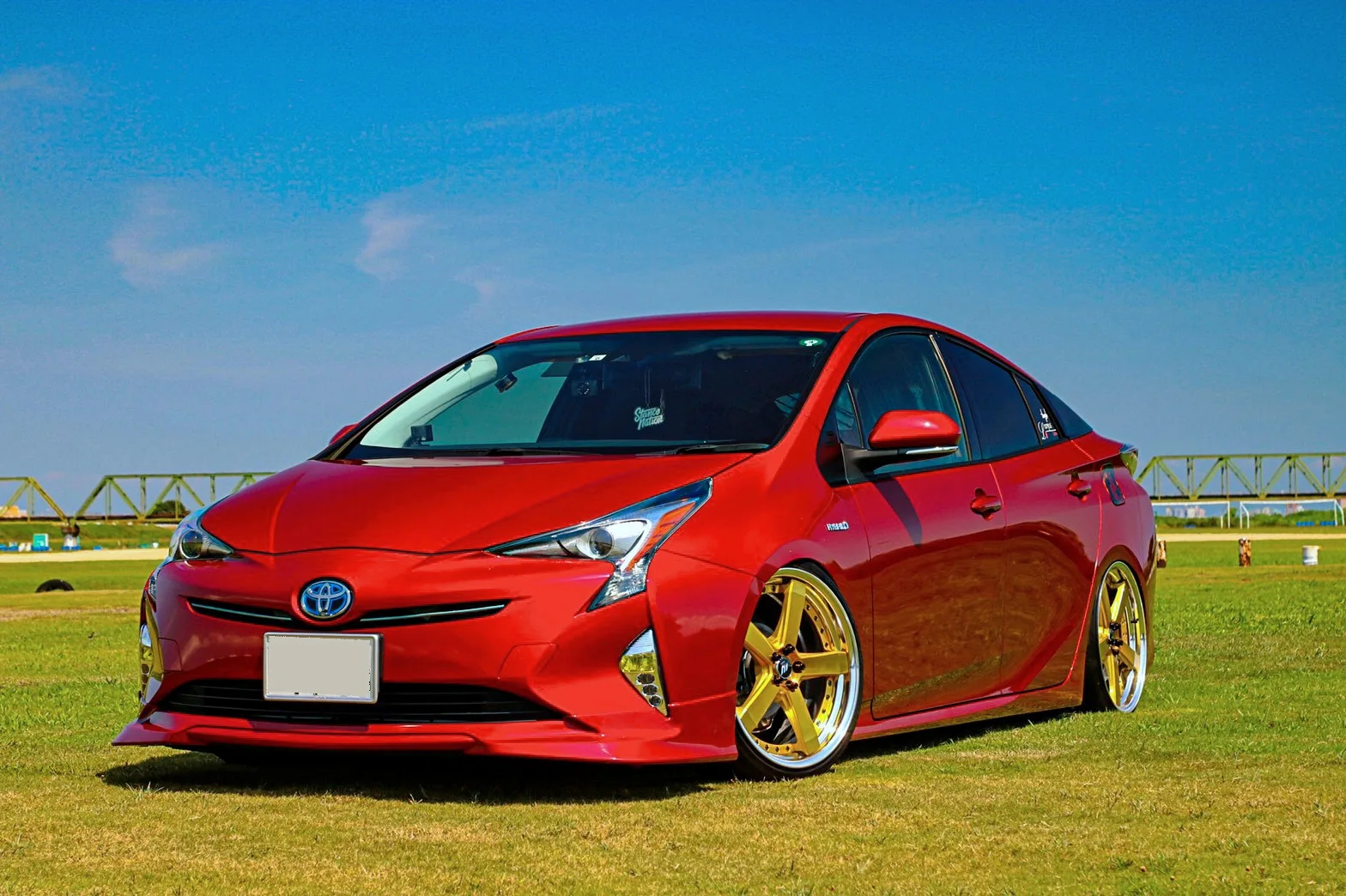 Work Zeast ST2 on Toyota Prius XW30, photo 2