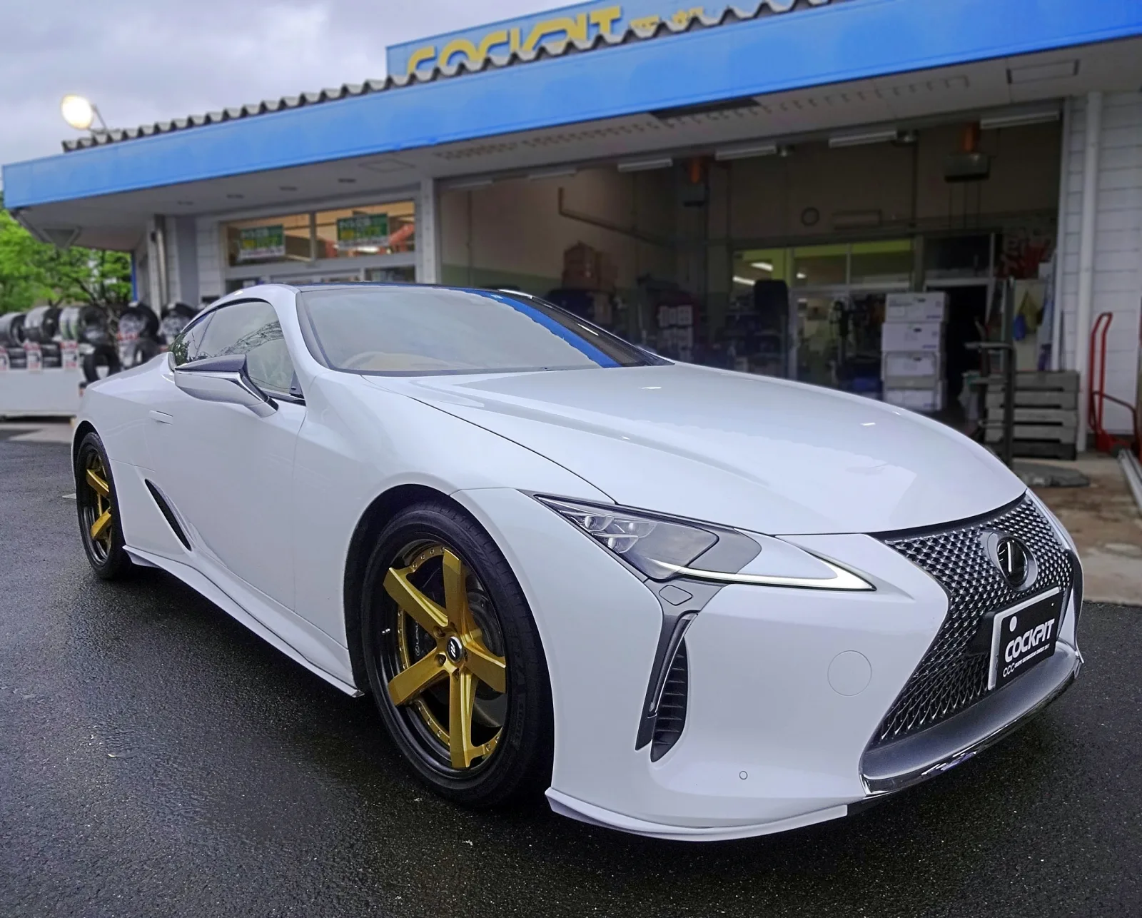Work Zeast ST2 on Lexus LC Z100