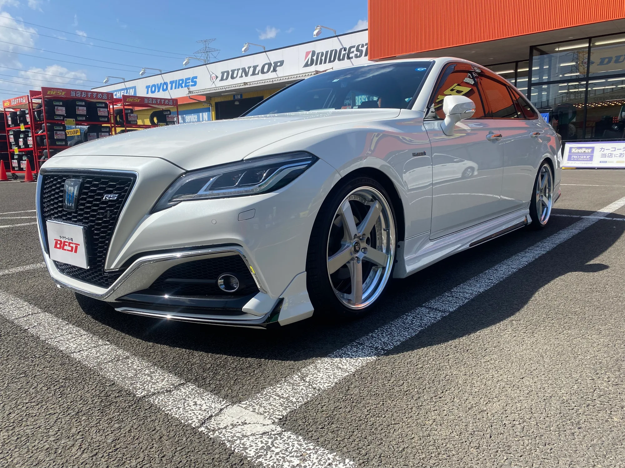 Work Zeast ST2 on Toyota Crown S200, photo 2