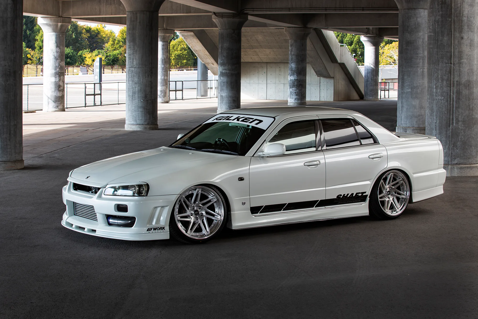 Work Zeast ST3 on Nissan Skyline R34, photo 2