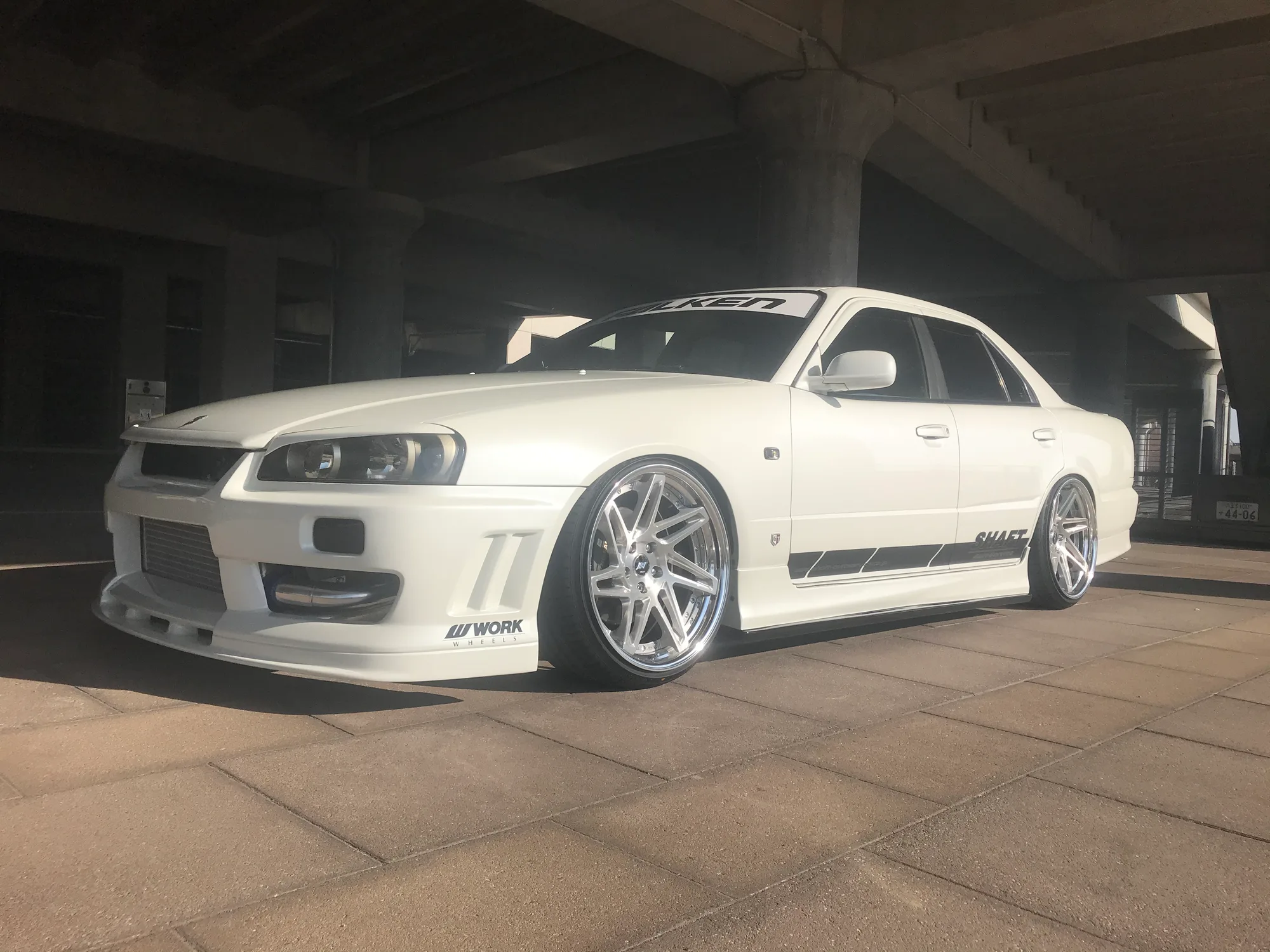 Work Zeast ST3 on Nissan Skyline R34, photo 3