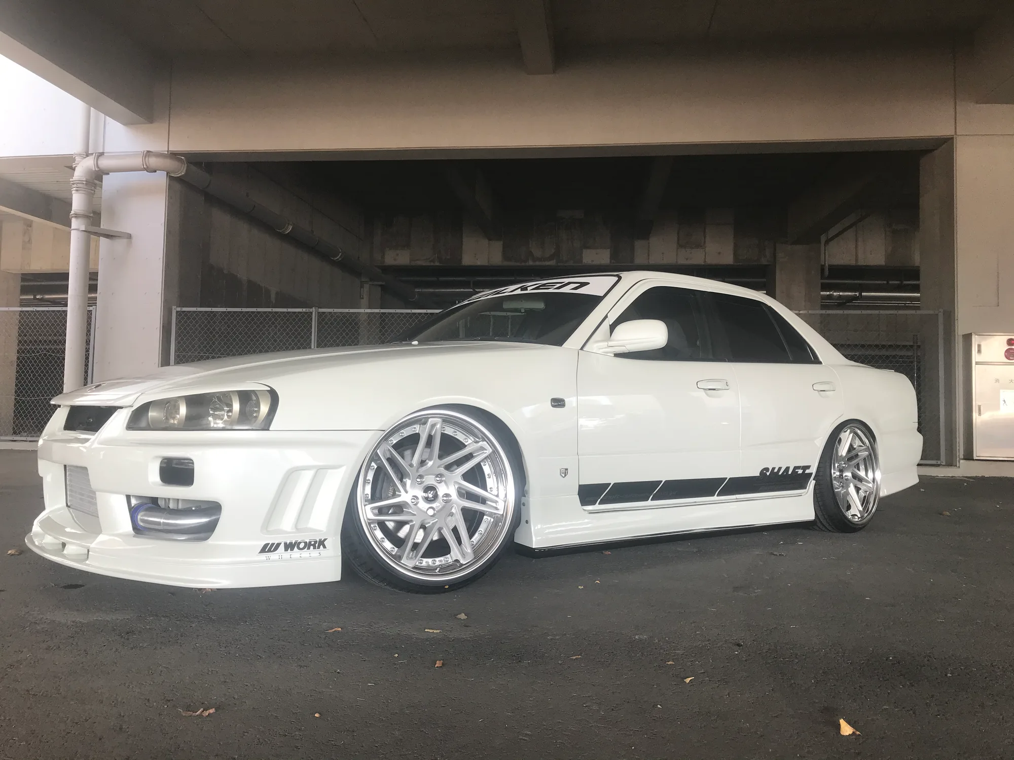 Work Zeast ST3 on Nissan Skyline R34, photo 5