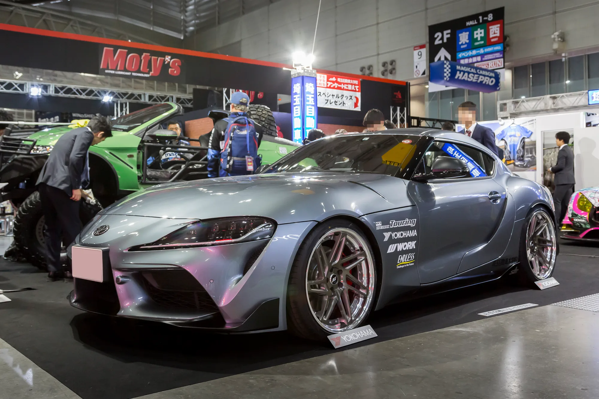 Work Zeast ST3 on Toyota Supra A90