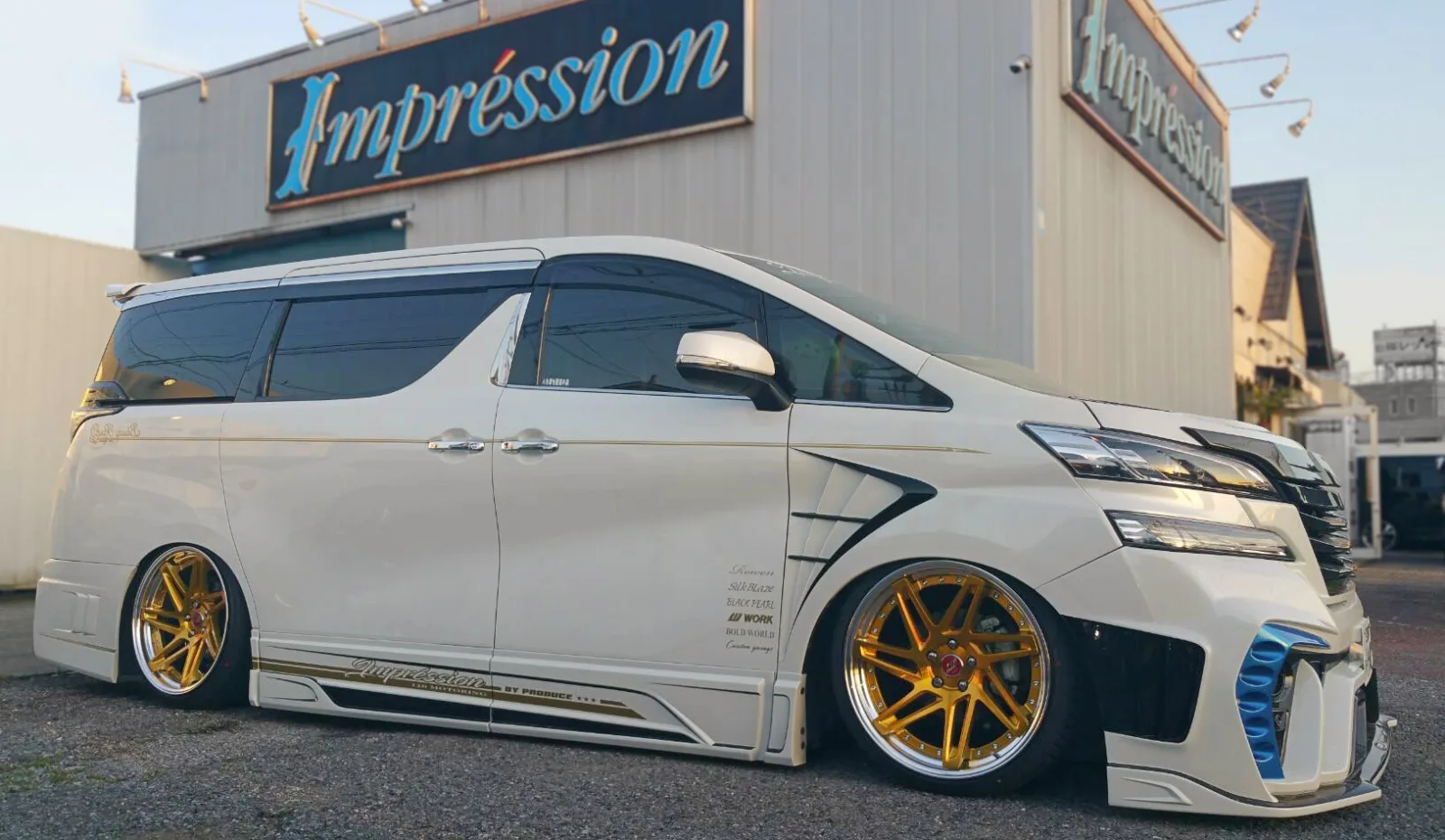 Work Zeast ST3 on Toyota Vellfire AH30