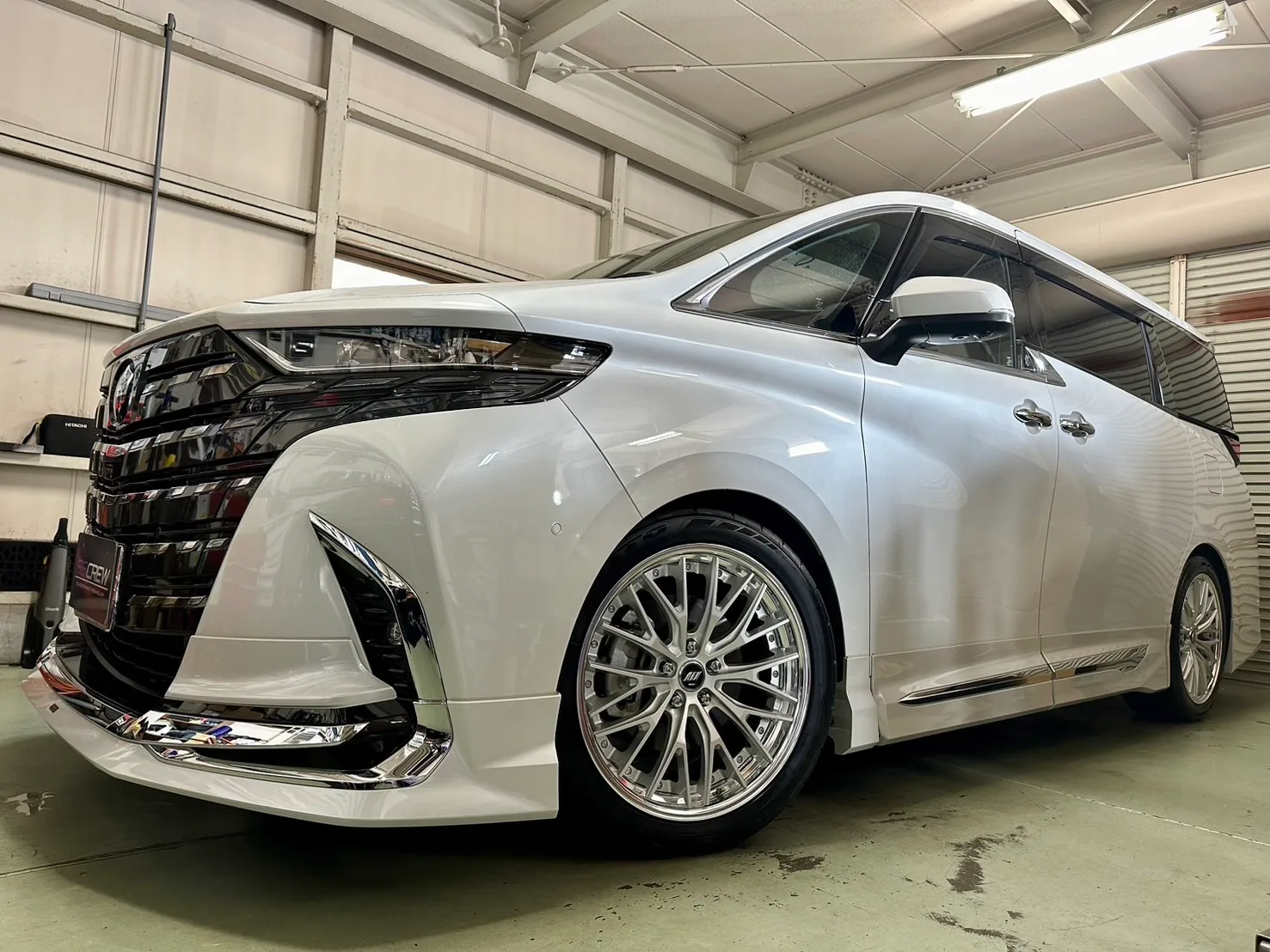 Work Zeast Stx on Toyota Vellfire AH20, photo 8