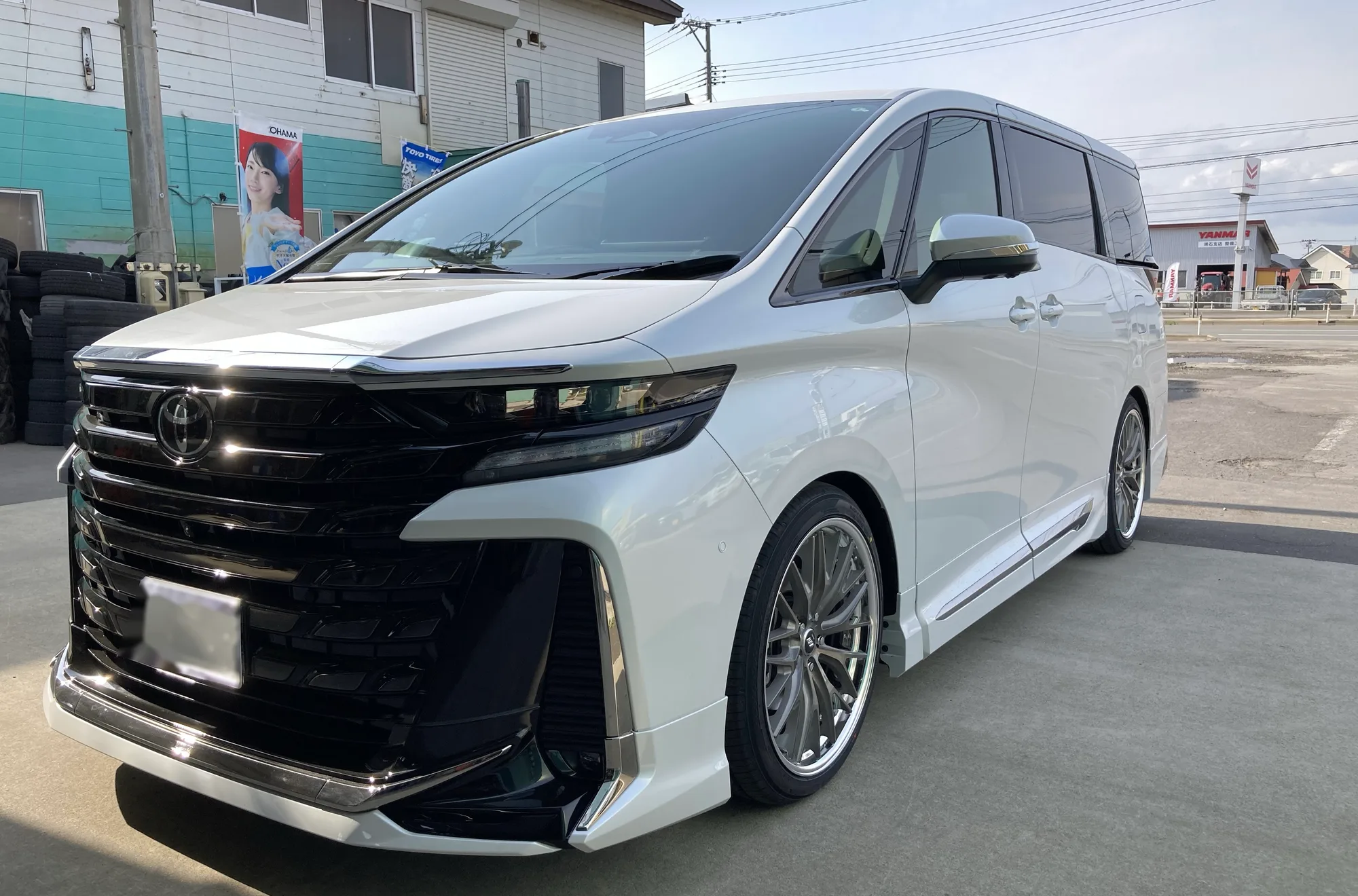 Work Zeast Stx on Toyota Vellfire AH20, photo 3