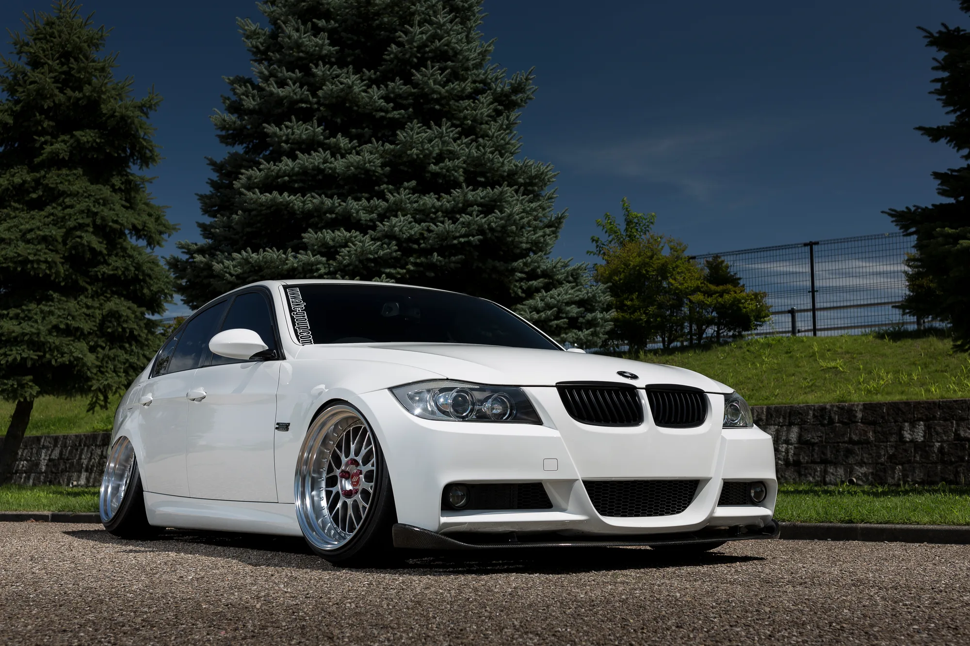Work Zistance W10M on BMW 3 Series E90.1