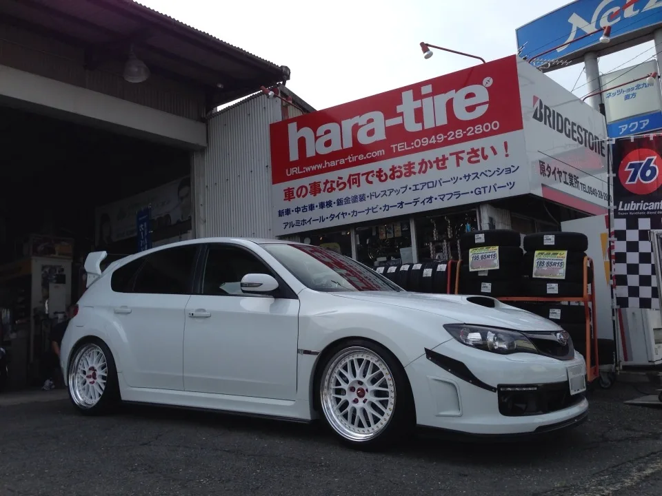 Work Zistance W10M on Subaru WRX GR/GV.1